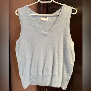 Old Navy Soft Light Blue Sweater Vest